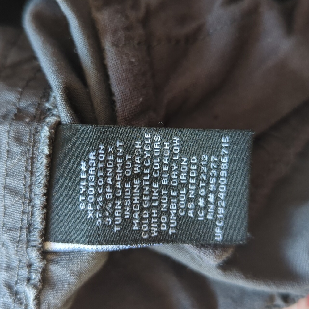 Social Standard By Sanctuary Dark Blue Grey Cargo Capris, Women's Small - Picture 7 of 7